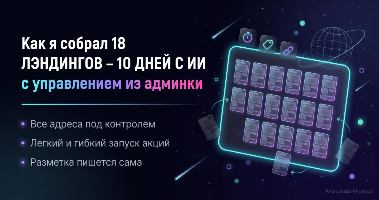 Все лендинги в одном месте: как я перестал вспоминать, что где лежит
