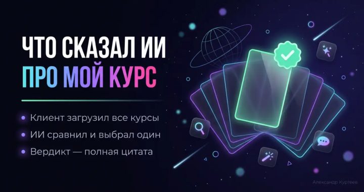 Интересный отзыв от ИИ на мой курс по Лэндингам с ИИ